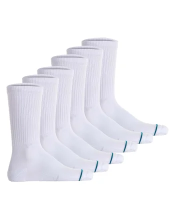 Set de sosete unisex - 6 perechi, Alb