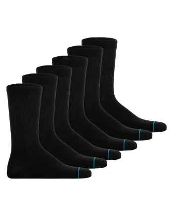Set de sosete unisex - 6 perechi, Negru