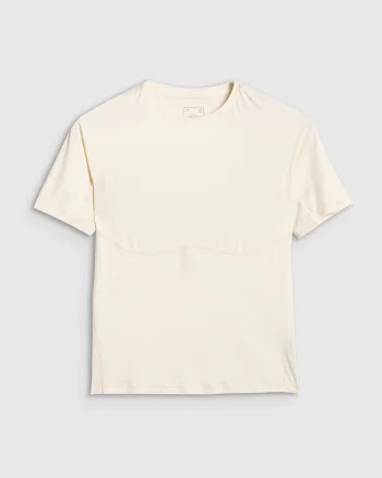 Tricou  4FDry, Slim - 46794, Crem
