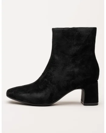 Botine de piele intoarsa Fernie, Albastru ultramarin