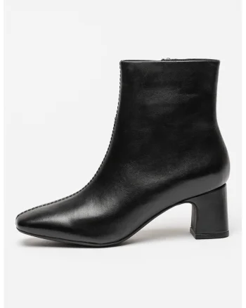 Botine de piele intoarsa Fernie, Negru