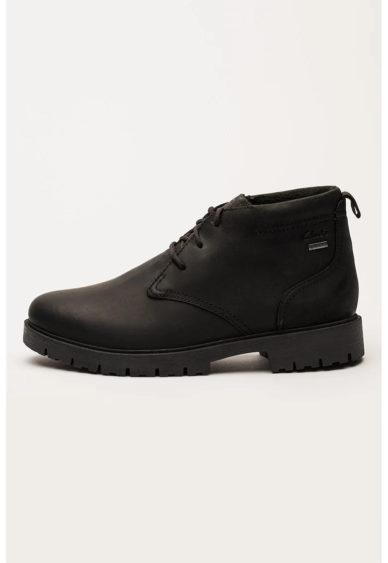 Ghete de piele cu tehnologie Gore-Tex Berhill, Negru