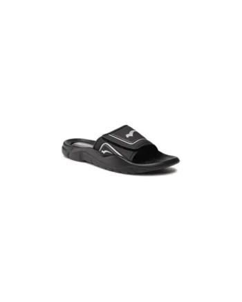Papuci barbati  208533201, Sintetic, Negru, Negru