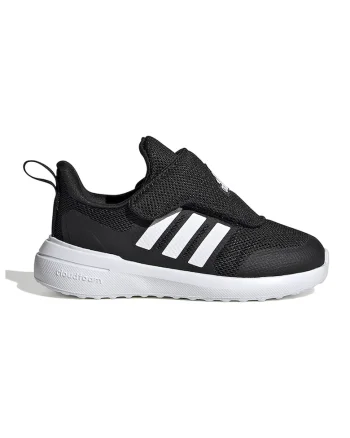 Pantofi sport cu inchidere velcro FortaRun 2.0 AC, Alb/Negru