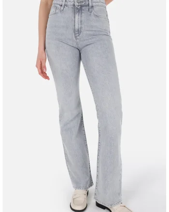Blugi regular fit cu model cu 5 buzunare Monica, Gri deschis