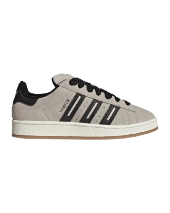 Pantofi sport din piele intoarsa Campus 00s, Negru/Grej