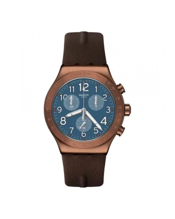 Ceas bărbați,  Irony Vintage YVC100, 43mm, inox, curea piele
