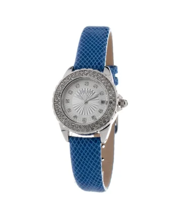 Ceas dama,  mecanism quartz, inox, piele naturala, 28mm