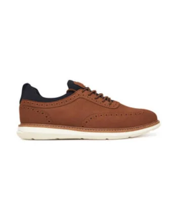 Pantofi barbatesti,  imitatie de piele, maro