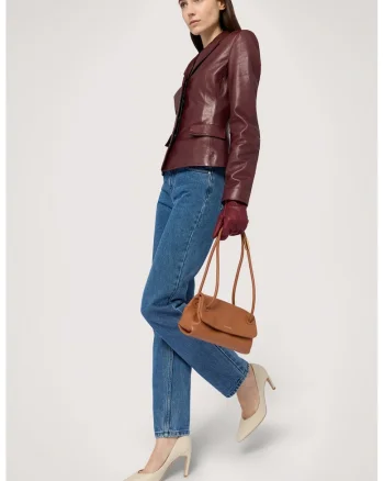 Blugi relaxed fit cu talie medie, Albastru