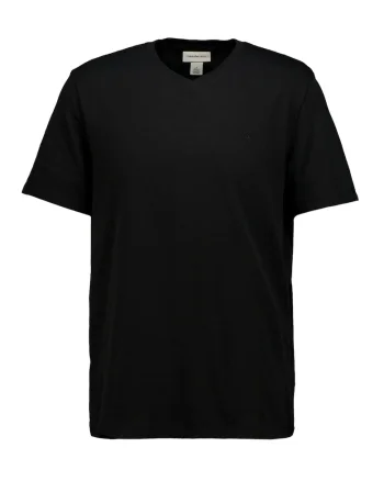 Tricou uni regular-fit, Negru