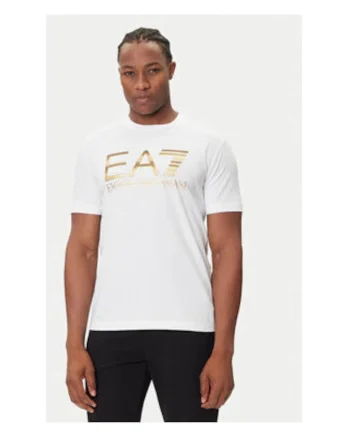 Tricou barbati, Emporio Armani  alb, 100% bumbac