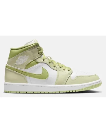 Pantofi sport high-cut din piele cu logo Air  1