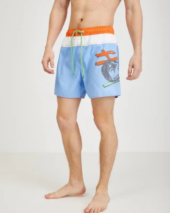 Pantaloni scurti cu imprimeu grafic