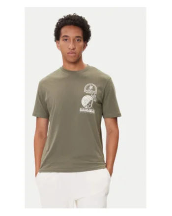Tricou Barbati,  Kaki, 100% bumbac