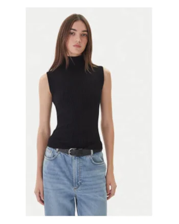 Bluza dama,  neagra, 63% viscoza, 37% poliamida,