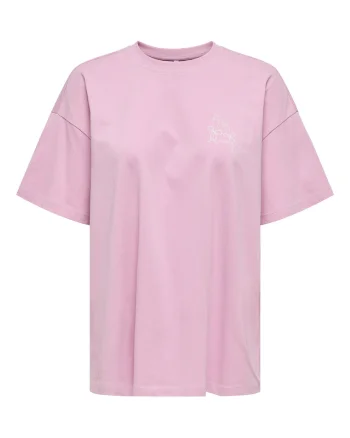Tricou dama,  Bumbac organic, Roz