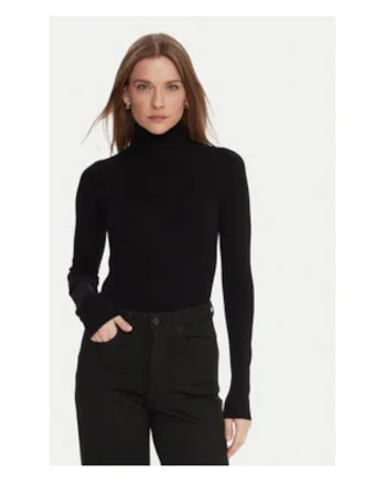 Bluza dama,  neagra, viscoza/poliamida,
