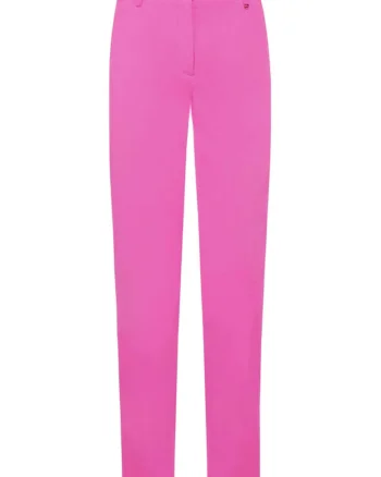 Pantaloni cu buzunare oblice, Fucsia