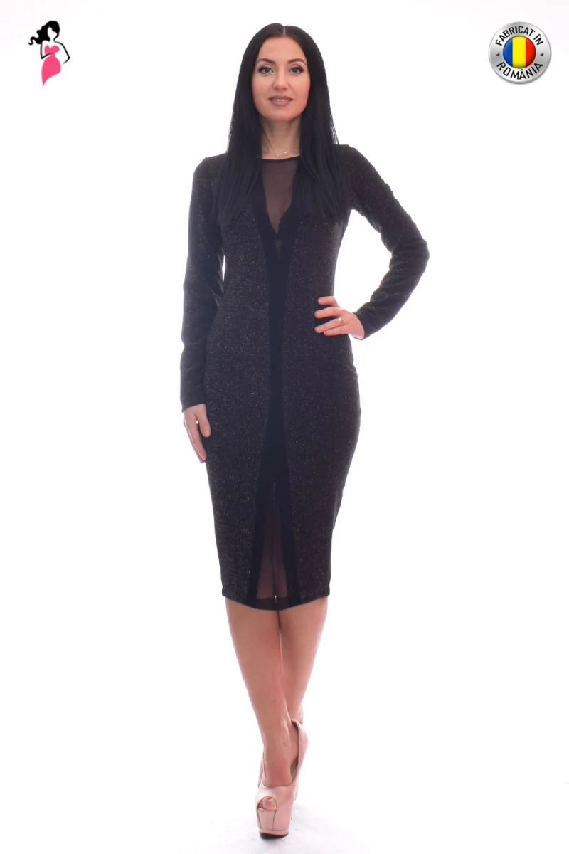 Rochie de ocazie mulata pe corp