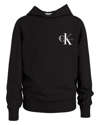 Hanorac regular fit cu logo, Negru stins