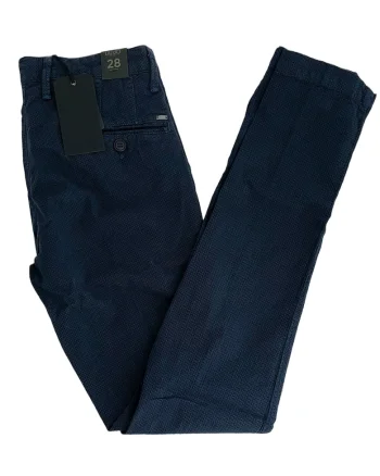 Pantaloni barbati, bumbac, Bleumarin