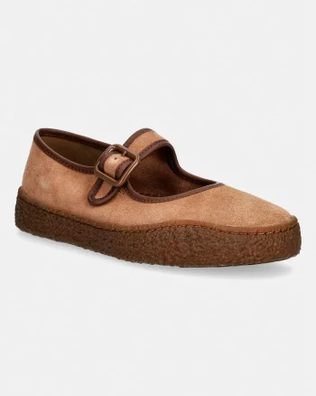 Camper balerini din piele întoarsă Peu Tereno