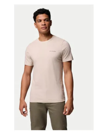 Tricou Barbati,  Bej, 100% bumbac organic