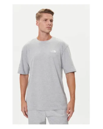 Tricou barbati,  gri, 100% bumbac,