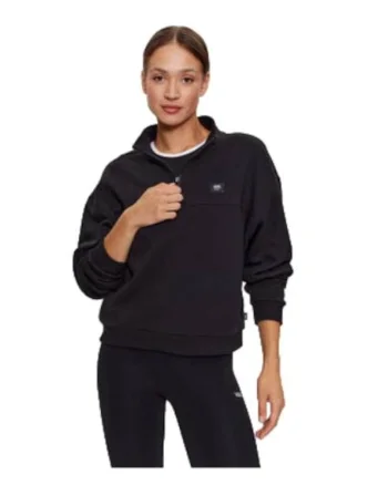 Bluza dama,  bumbac/poliester, negru,
