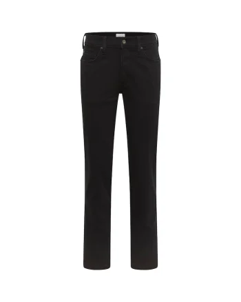 Blugi regular fit cu buzunare, Negru