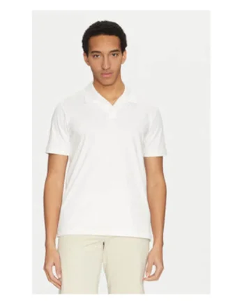 Tricou barbati,  alb, 100% bumbac organic,