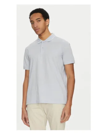 Tricou barbati,  albastru, 100% bumbac organic