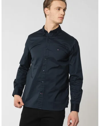 Camasa Oxford regular fit, Albastru inchis