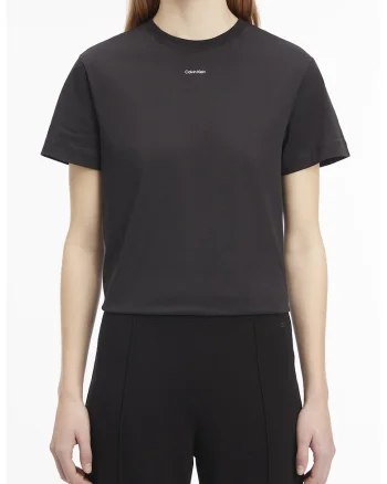 Tricou cu logo, Negru
