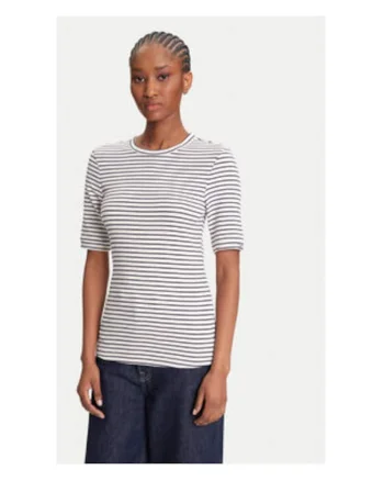 Tricou Dama,  Bleumarin, 95% bumbac, 5% elastan,