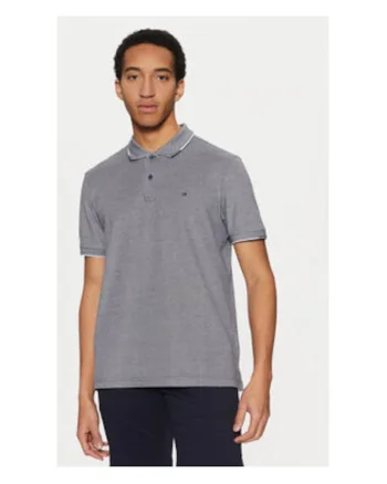 Tricou barbati,  bleumarin, 100% bumbac organic,