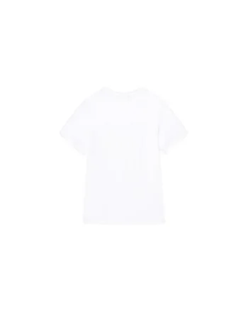 Tricou baieti,  Alb, 100% bumbac, 9/10 ani