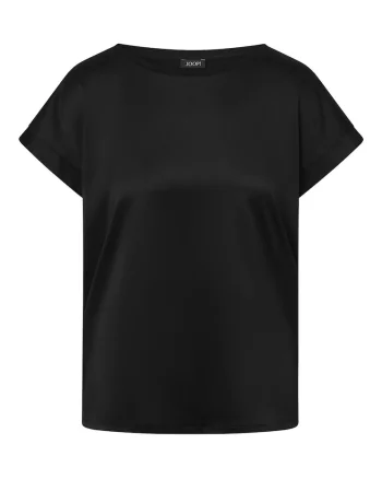 Tricou dama,  viscoza/elastan, negru,