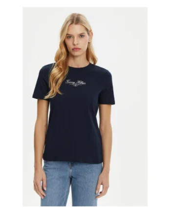 Tricou Dama,  Bleumarin, 100% bumbac,