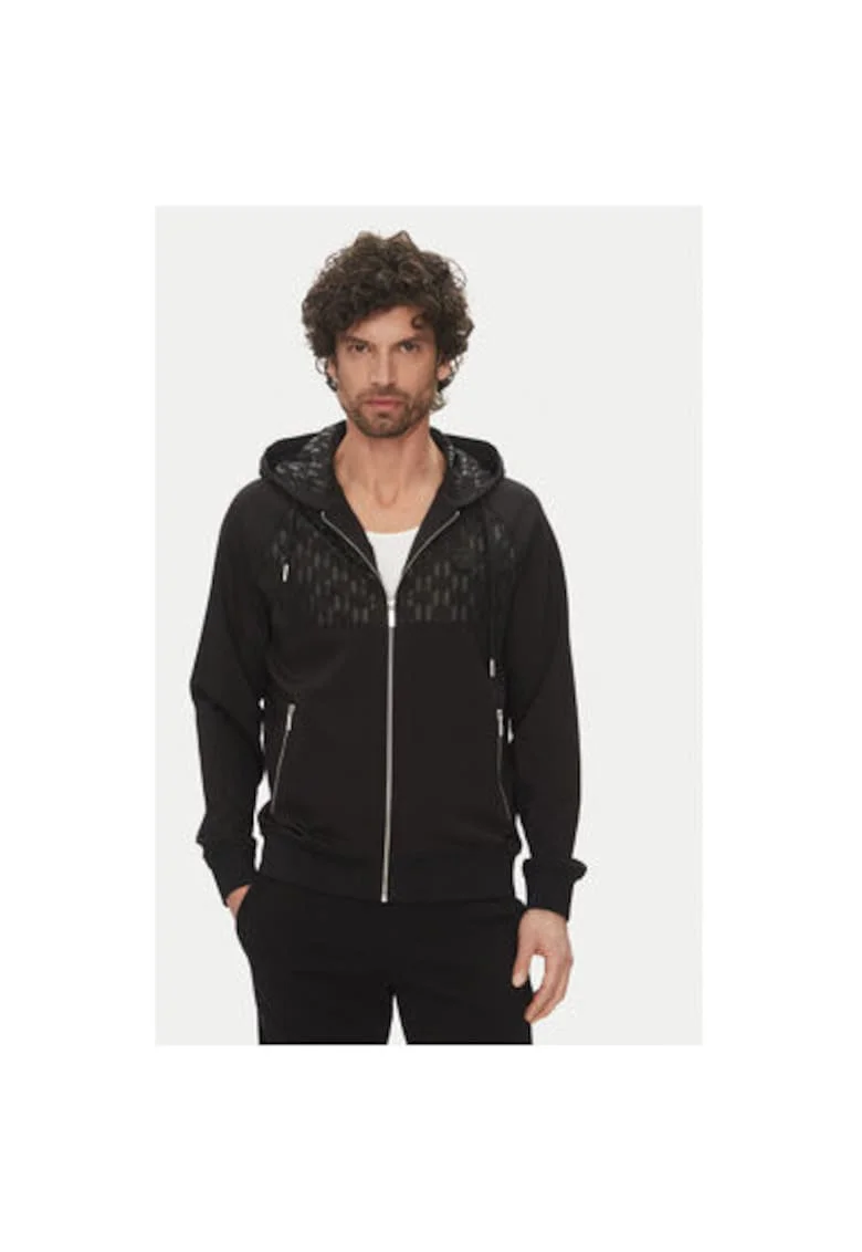 Bluza barbati  705022 552901, Poliester/Viscoza, 3XL INTL, Negru