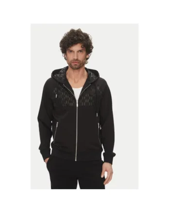 Bluza barbati  705022 552901, Poliester/Viscoza, 3XL INTL, Negru