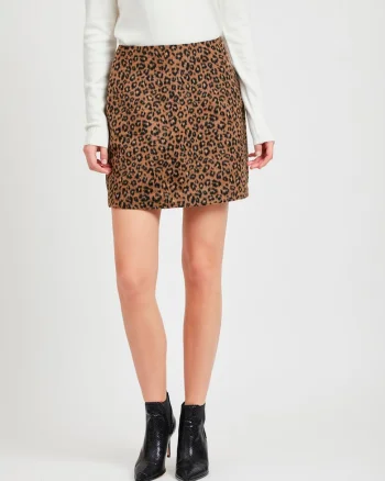 Fusta cu animal print Junila