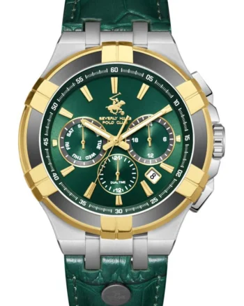 Ceas barbatesc BEVERLY HILLS BP3803X.277, verde fashion