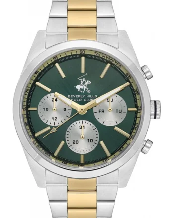 Ceasul de barbati BEVERLY HILLS BP3618X.270 in culoare verde fashion