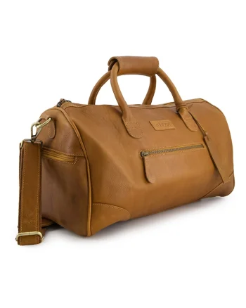 Geanta duffle din piele