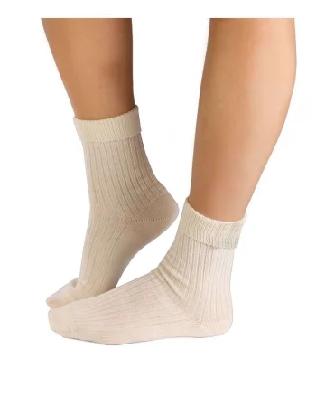 Sosete calduroase din lana merino Warm, Alb, Alb