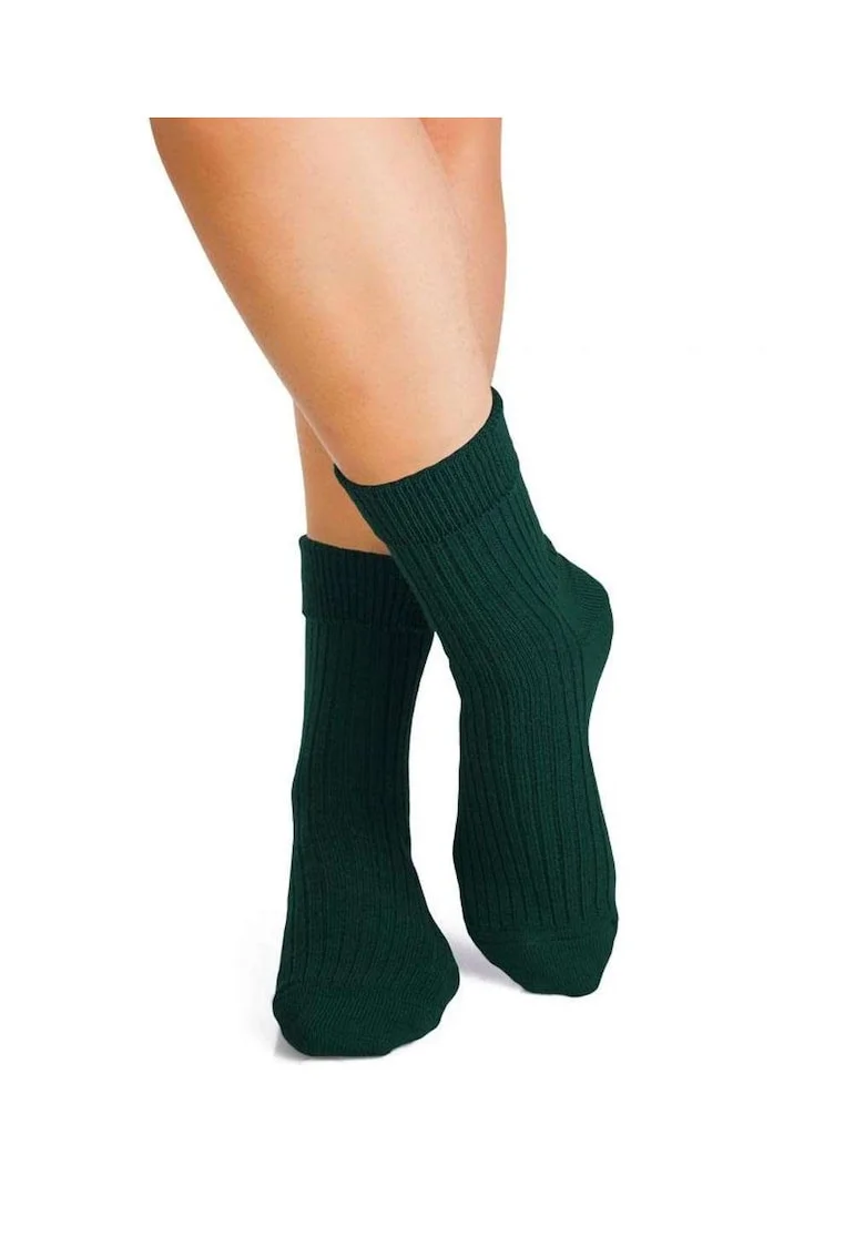 Sosete calduroase din lana merino Warm, Verde inchis, Verde inchis