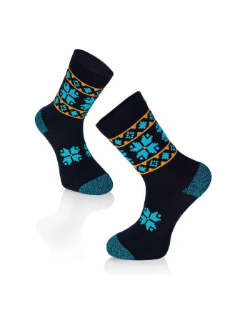 Sosete bumbac Active Lifestyle Socks ETHNO Dark Blue