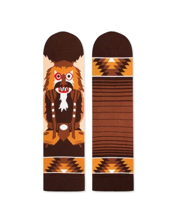 Sosete bumbac organic ARTY SOCKS Masca Maro